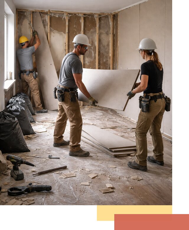 Демонтаж стеновых панелей в Белгороде быстро и аккуратно