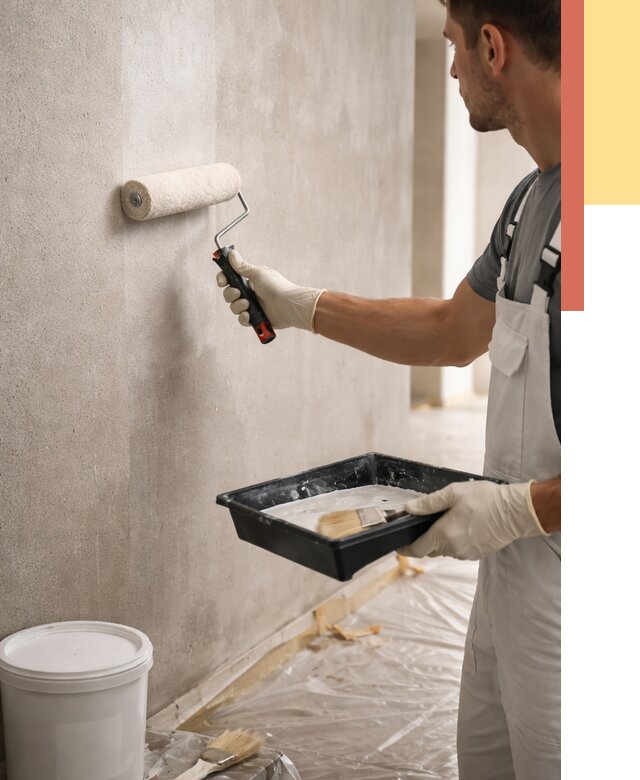 Грунтовка стен в Белгороде от 2285 руб. м2 — быстро, недорого, с материалом | ОТДЕЛОЧНИК-Блг