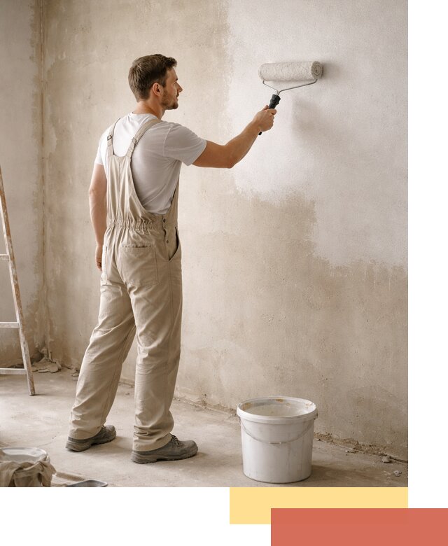 Грунтовка стен под отделку в Белгороде профессиональным раствором