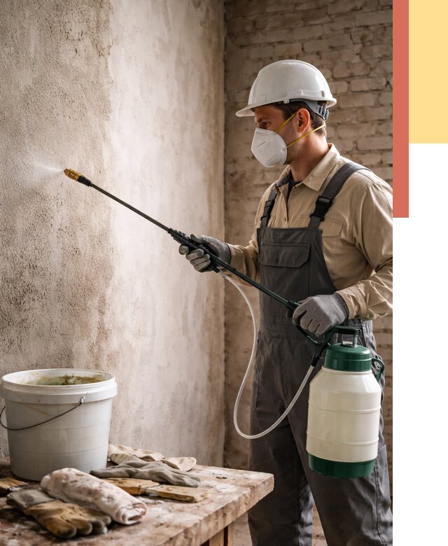 Антисептическая обработка стен в Белгороде от 1246 руб. — быстро и недорого | ОТДЕЛОЧНИК-Блг