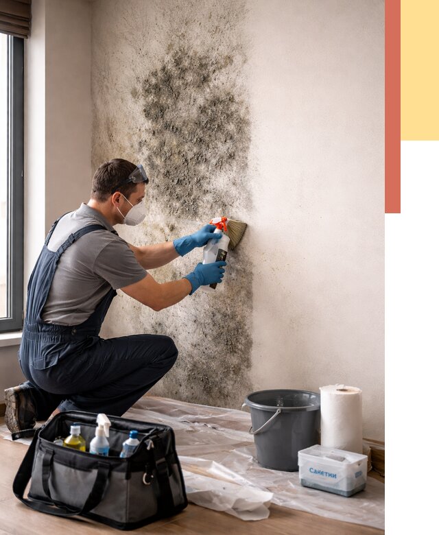 Удаление плесени со стен в Белгороде от 2233 руб. — быстро и недорого | ОТДЕЛОЧНИК-Блг