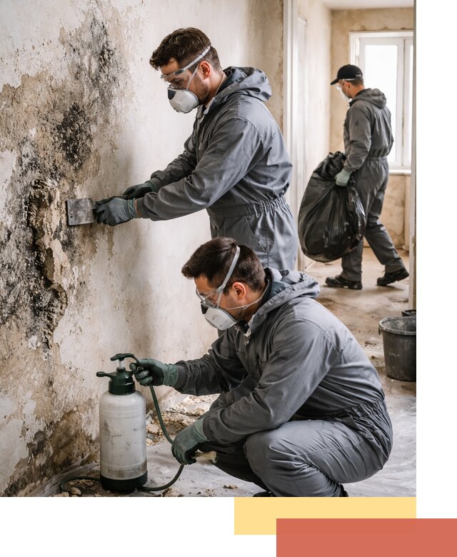 Удаление плесени со стен профессионально в Белгороде