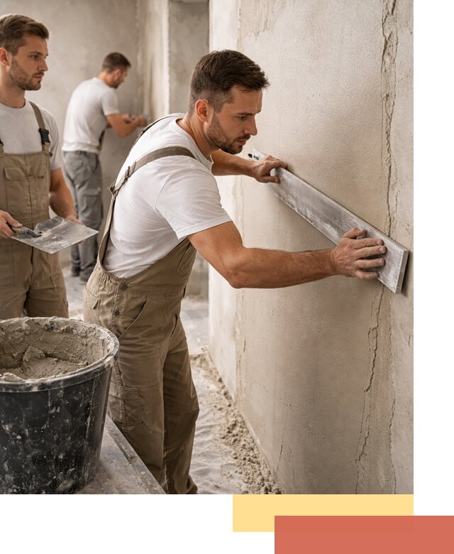 Штукатурка стен без маяков в Белгороде быстро и качественно