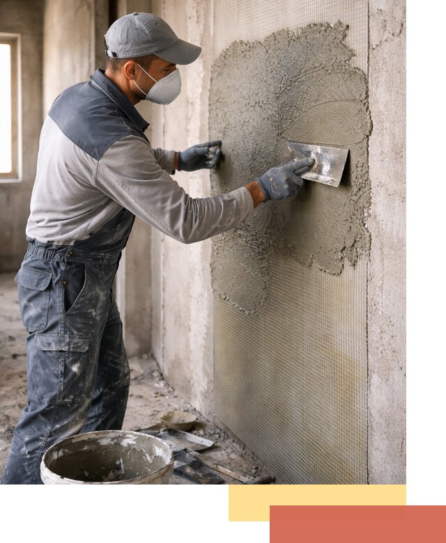 Штукатурка стен по сетке в Белгороде под ключ качественно и быстро