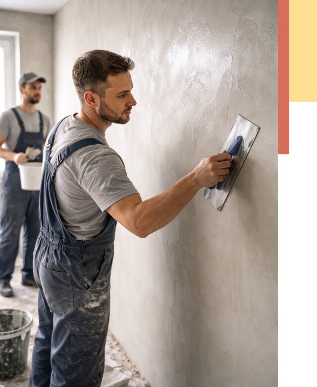 Глянцевание штукатурки стен в Белгороде от 7790 руб. — услуги и затирка | ОТДЕЛОЧНИК-Блг