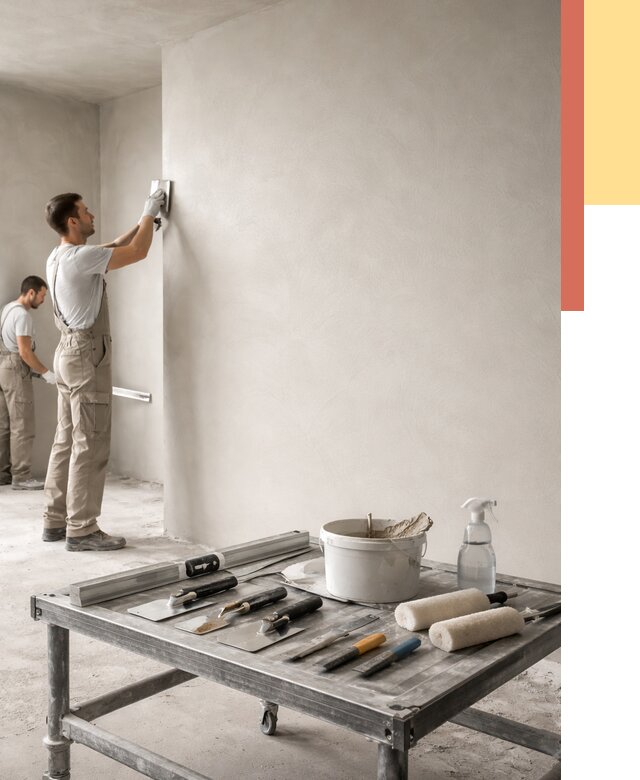 Штукатурка стен под покраску в Белгороде от 4674 руб./м² — качественно и недорого | ОТДЕЛОЧНИК-Блг