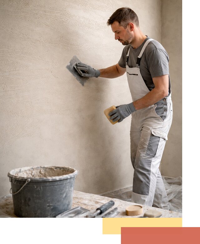 Декоративная штукатурка травертин в Белгороде для стен и потолков