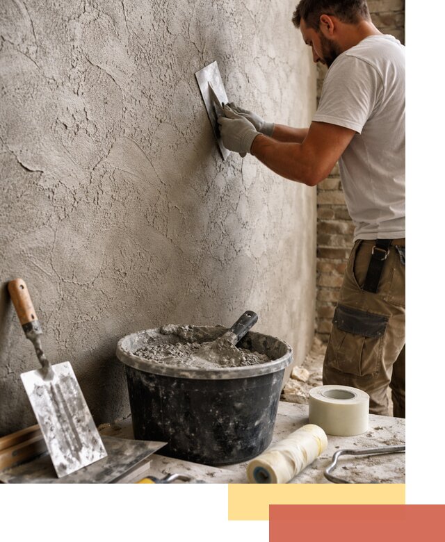 Декоративная штукатурка лофт в Белгороде — отделка стен и потолков