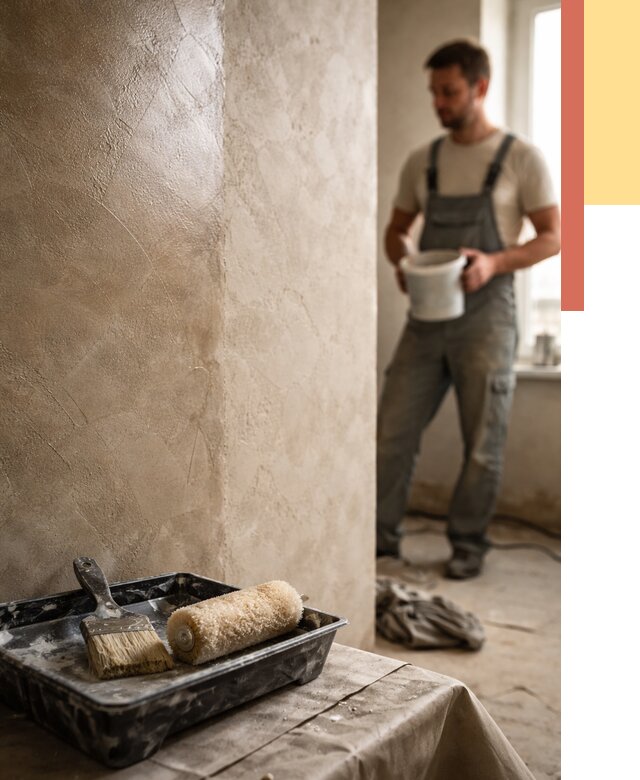 Нанесение воска на штукатурку в Белгороде от 3635 руб. | Услуги ОТДЕЛОЧНИК-Блг