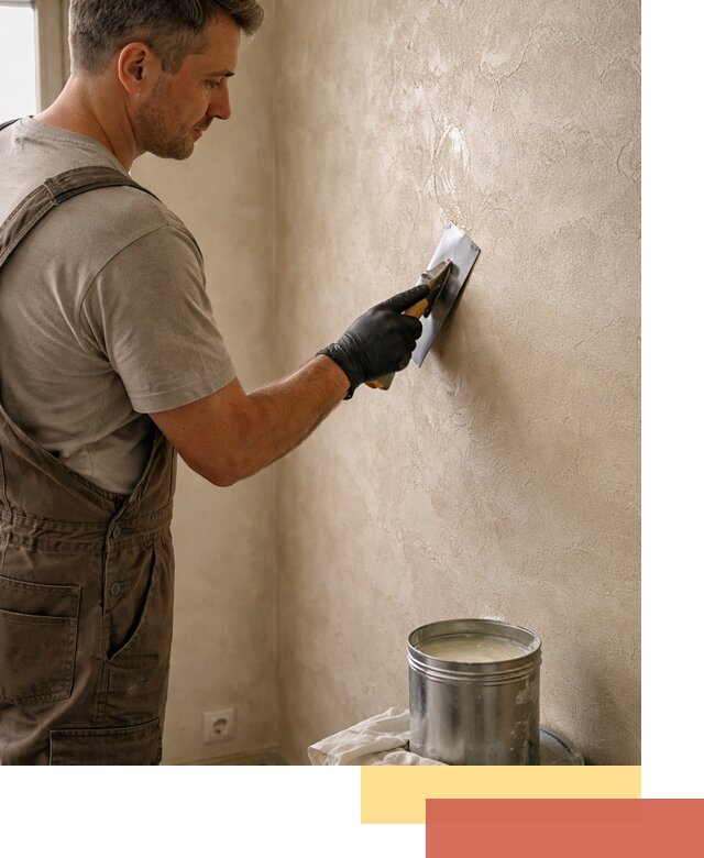 Нанесение воска на штукатурку в Белгороде для защиты и блеска