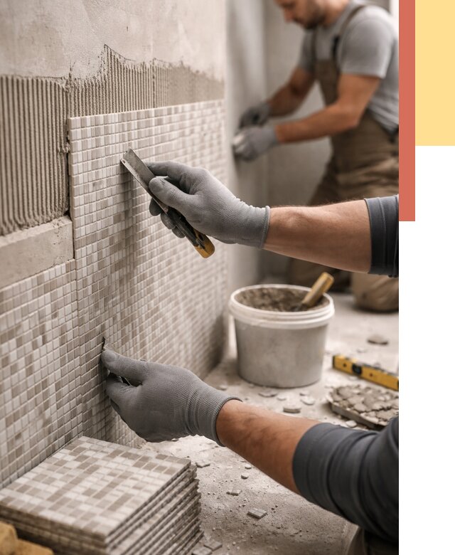 Облицовка стен мозаикой в Белгороде от 3324 руб/м2 — укладка мозаики на стены | ОТДЕЛОЧНИК-Блг