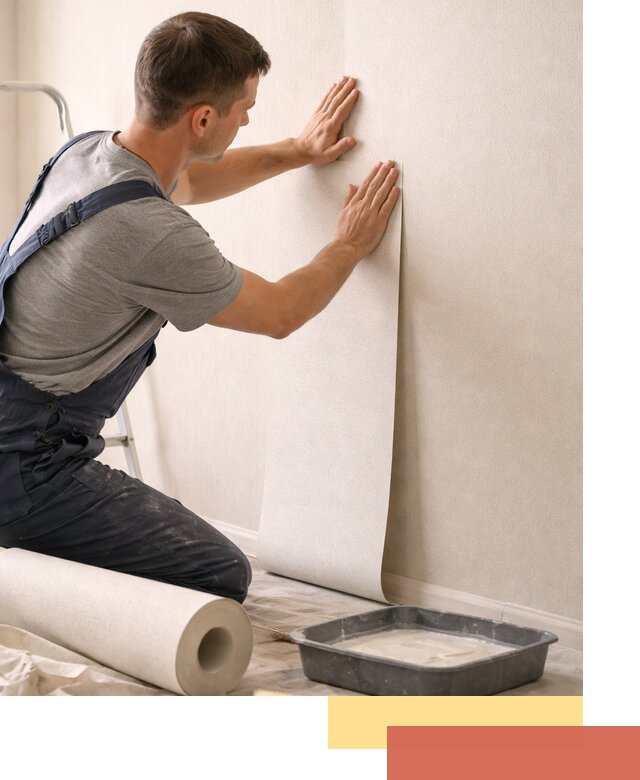 Поклейка флизелиновых обоев в Белгороде качественно и быстро