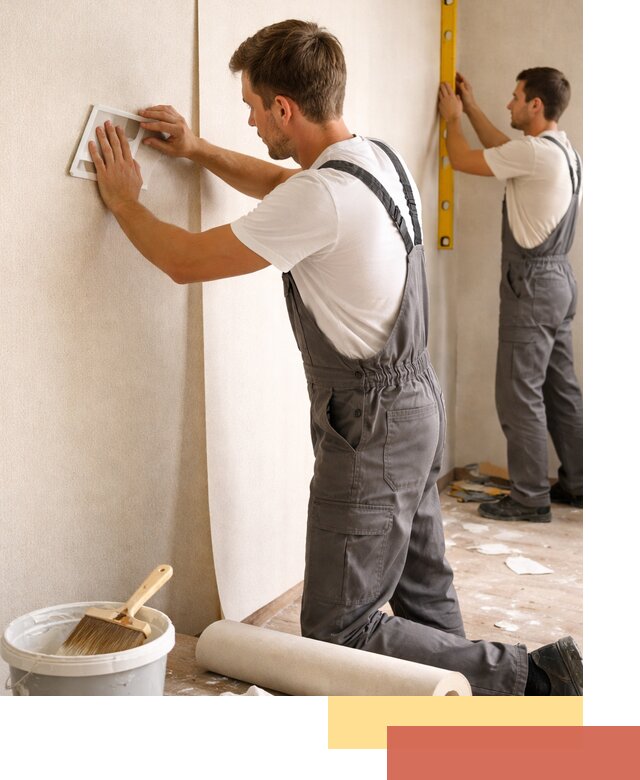 Поклейка бумажных обоев в Белгороде качественно и недорого