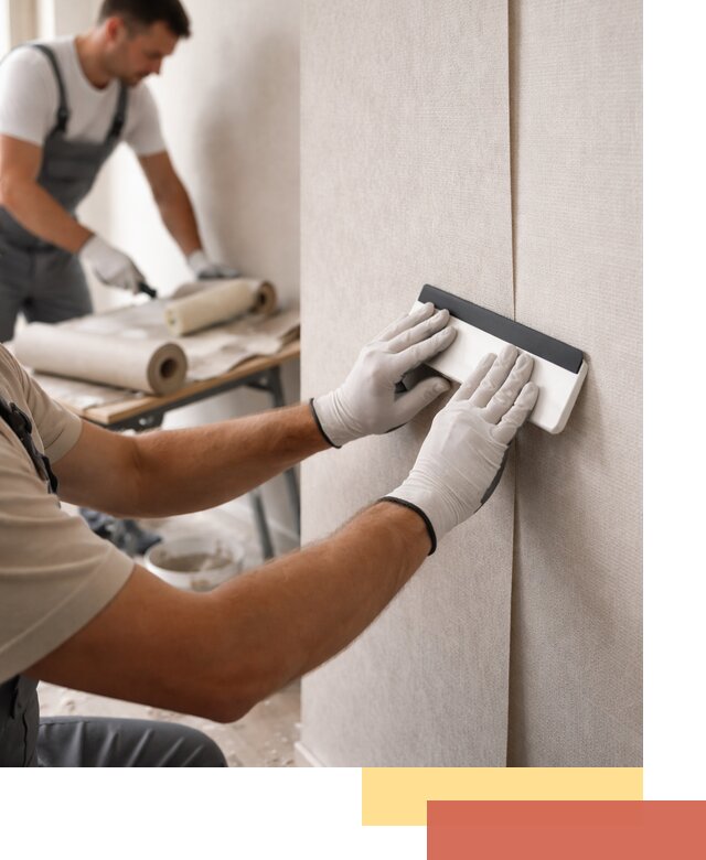 Поклейка обоев под покраску в Белгороде профессионально и быстро