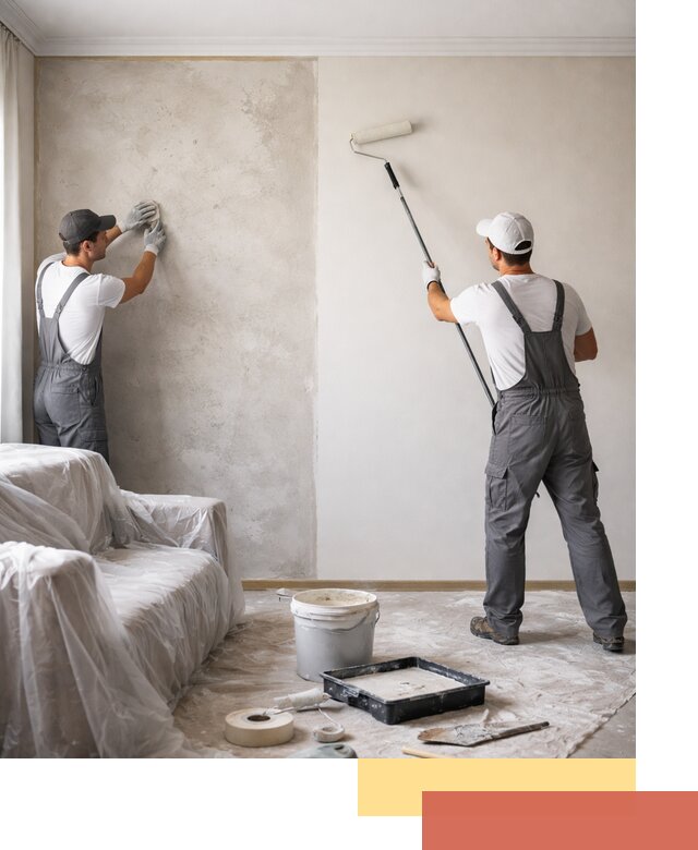 Покраска стен антивандальной краской в Белгороде