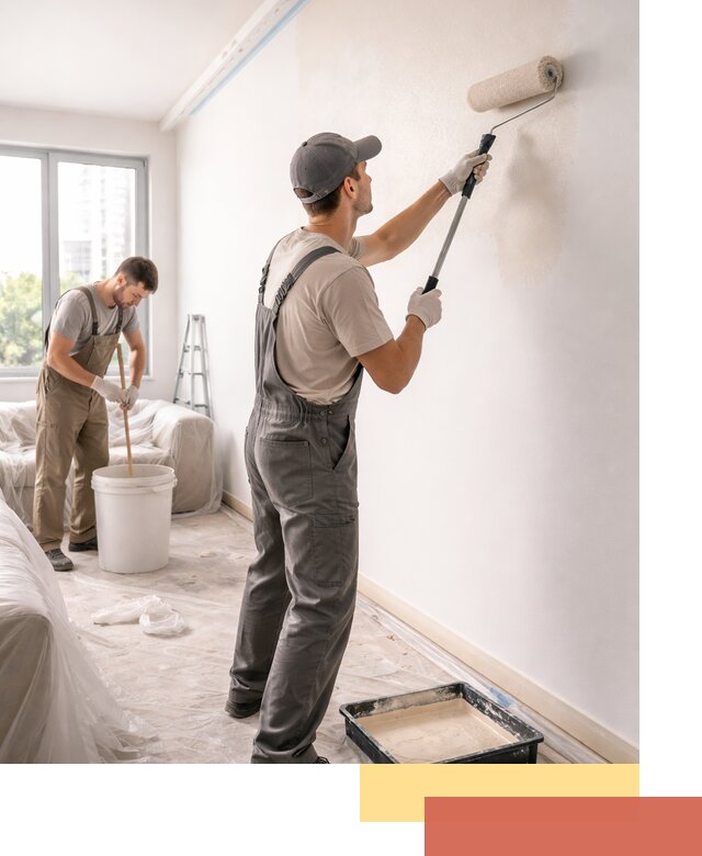 Покраска стен в офисе в Белгороде — быстрый и качественный ремонт