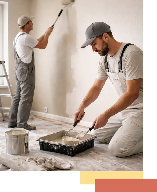 Покраска стен в квартире в Белгороде — профессионально и аккуратно