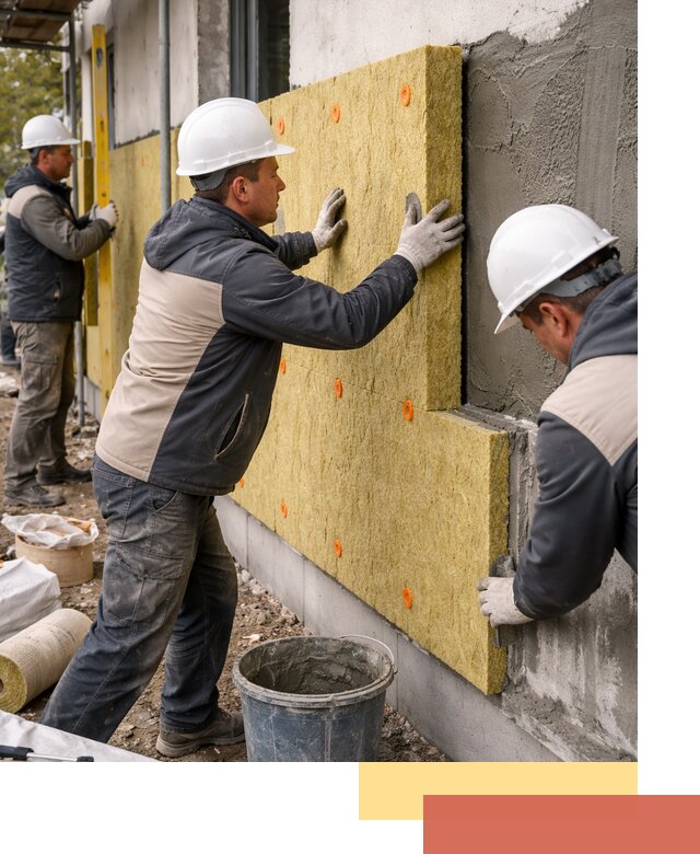 Утепление стен минватой в Белгороде — тепло и звукоизоляция