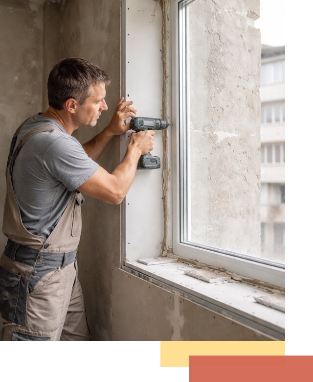 Монтаж гипсокартонных откосов в Белгороде под ключ