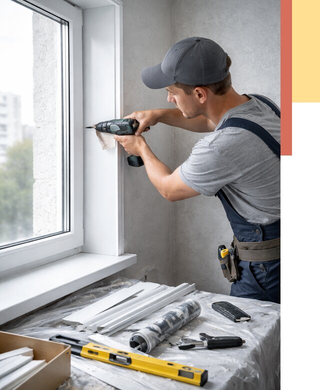 Установка пластиковых откосов в Белгороде от 2337 руб. | ОТДЕЛОЧНИК-Блг монтаж, быстро и недорого