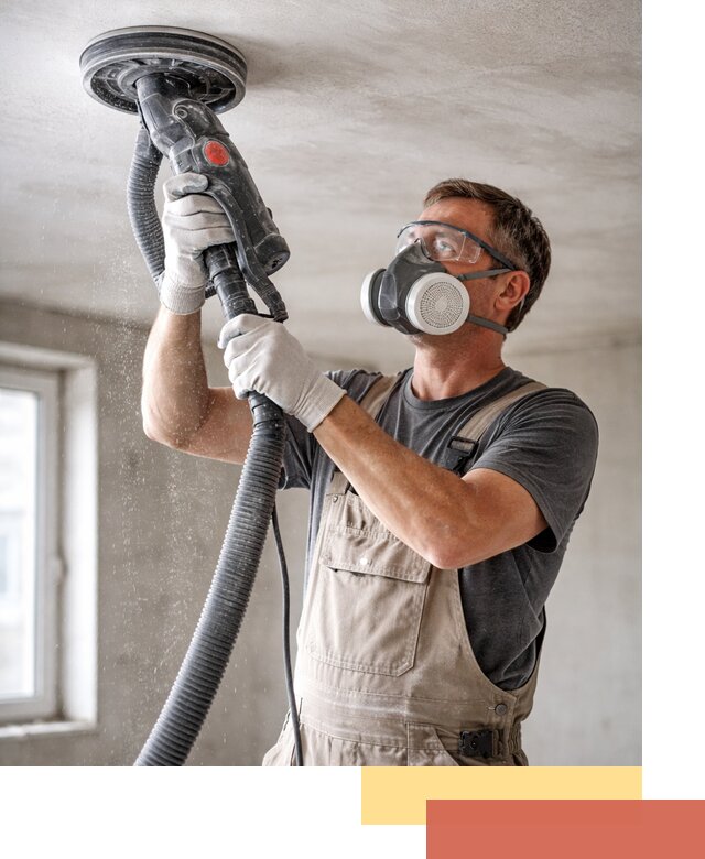 Шлифовка потолка в Белгороде — качественная подготовка под отделку