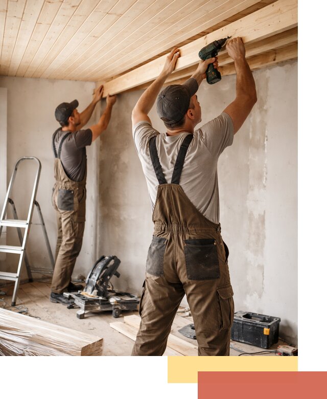 Монтаж потолка из вагонки в Белгороде профессионально и аккуратно