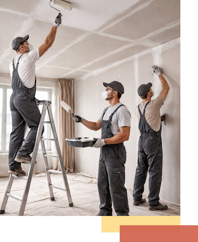 Покраска потолка из гипсокартона в Белгороде качественно и недорого