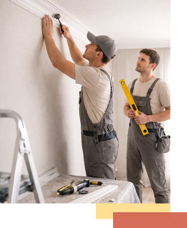 Монтаж потолочного плинтуса в Белгороде качественно и быстро